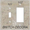 Stonique Decora and Toggle Switch Plate Covers