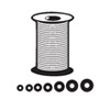 STB Hollow Round Screen Retainer Spline - 750 Ft. and 1000 Ft. Rolls