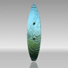 Venetian Cast Glass Shower Enclosure Handle, Surfboard Style