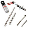 Hardware for GFR Cable, Rod, and Standoff Systems