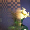 Clear Squares Designer Decorative Window Film
