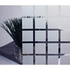 Large White Squares Privacy Decorative Window Film