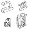 62A-Series End Brackets, to be Attached