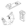 62FC-Series End Brackets, to be Attached
