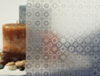 Crazy Circles Static Cling Window Film