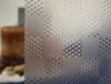 Alternating Frosted Square Static Cling Window Film