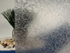 Clear Rippled Waves Static Cling Window Film