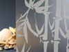 Frosted Bamboo Privacy Decorative Window Film