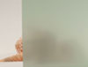 Green Frosted Decorative Window Film