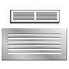 Flat Mirror Grills