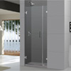 Dreamline UnidoorLux Shower Doors with 6" Stationary Glass