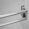 Frameless Shower Door Double Towel Bar