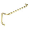 Opus II Cuttable Towel Bar and Pull Shower Door Combination without Rosettes