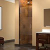 Dreamline Unidoor Shower Doors with Half Frosted Glass Door