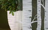 Frosted Birch Privacy Designer Decorative Window Film