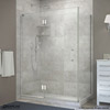 Dreamline Unidoor-X Shower Enclosures with Left Wall Brackets