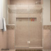 Dreamline Unidoor-X Style M2 Shower Doors with Right Wall Brackets