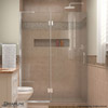 Dreamline Unidoor-X Style M Shower Doors with Left Wall Brackets 