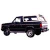 CRL 1966-1996 Ford Bronco Side Sliders