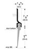 Pemko Aluminum and Vinyl Door Bottom Sweeps