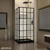 DreamLine French Corner Shower Enclosure and Base Combo