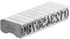 Hilti Narrow Low Stress Marking Characters, 10 Characters Per Row