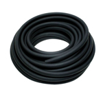 Soft Black High-Flex Rubber Tubing for Chemical Applications
