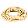 Soft Flexible High-Pressure Beige Rubber Tubing for Food and Beverage Applications
