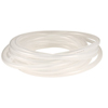 Soft Continuous Flex Semi-Clear White PVC Tubing for Food and Beverage Applications