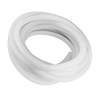 Durable Semi-Clear White Silicone Rubber Tubing for Food, Beverage and Dairy Applications