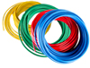 Firm Flexible Durable Polyurethane Opaque Colored Tubing for Food and Beverage Applications