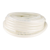 Firm Flexible Sturdy Polyethylene Semi-Clear White Tubing for Food and Beverage Applications