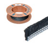CRL Adjustable Astragal Replacement Pile Weatherstrip