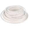 Soft Bendable High-Temperature White Rubber Tubing for High-Purity Applications