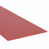 Red Extreme-Temperature Silicone Foam Sheets with Plain Back