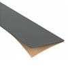 Gray Extreme-Temperature Food Service Silicone Foam Strips with Adhesive Back