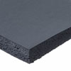 Gray Fire-Resistant Silicone Foam Sheets with Plain Back