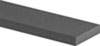 Gray Fire-Resistant Silicone Foam Strips with Plain Back