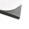 Gray Fire-Resistant Silicone Foam Sheets with Adhesive Back