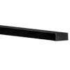 Black Chemical-Resistant Fluoroelastomer Foam Strips with Adhesive Back