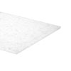 White Smooth Wool Fiber Felt F10 Sheet with Plain Backing