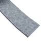 Gray Smooth Wool Fiber Felt F13 Strip with Plain Backing