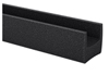 Black, Green and Blue Well Padded Polyethylene Foam U-Channel