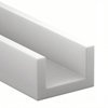 White Slippery UHMW Polyethylene U-Shaped Channel