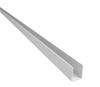 White Polypropylene Industrial U-Channel