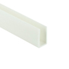 White Slippery Chemical-Resistant PTFE U-Shaped Channel