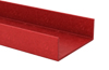 Red GPO-3 Fiberglass U-Channel