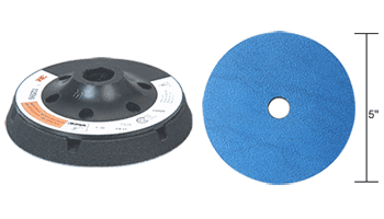 C.R. Laurence 3M 5&quot; Medium Density Disc Pad  | 02599
