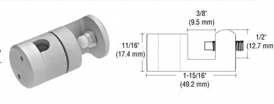 C.R. Laurence CRL Vertical Support | 061912S