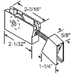STB Sliding Patio Screen Door Roller | 10417